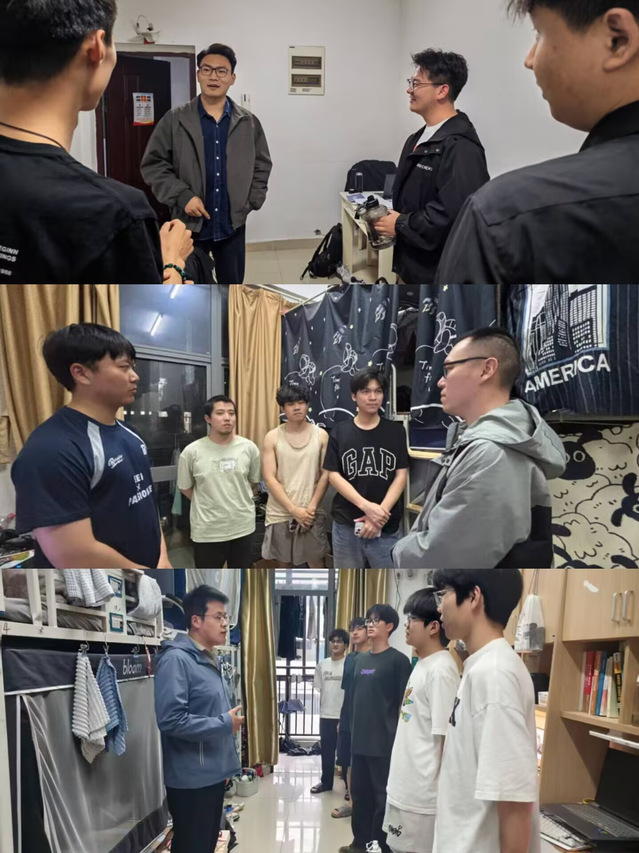 机械与材料工程系辅导员走访学生...