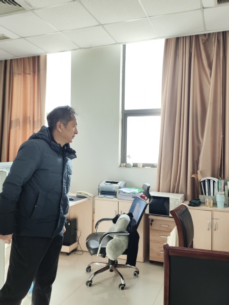 会计系开展寒假前安全检查